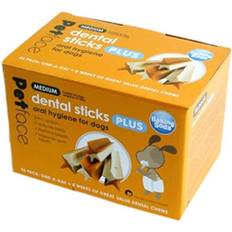 Pets Petface 3-in-1 Dog Dental Sticks, 56-Piece
