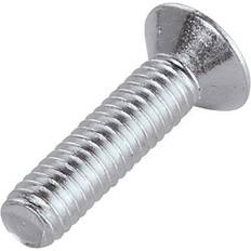 Toolcraft Sänksänkta Skruvar M3 6 mm DIN 965 Rostfritt Stål A2 Set of 100
