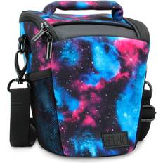 USA Gear DSLR Camera Case Bag with Top Loading Accessibility Galaxy