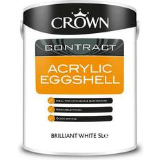 Crown brilliant white Crown Acrylic Eggshell Brilliant White