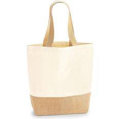 Westford Mill Jute Base Canvas Shopper