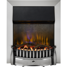 Dimplex Elkaminer Dimplex Braemar Optiflame 3D Electric Inset Fire Chrome