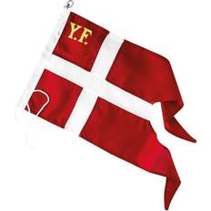 Yachtflag Langkilde & Søn Yachtflag, Y.F. Polyester, Rød (132x250cm) 1stk