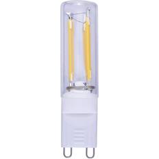 G9 57 Segula 55607 LED (RGB)-lamp EEK G (A G) G9 Stiftsokkel 1.5 W = 10 W Varmhvid (Ø x L) 14 mm x 57 mm 1 stk