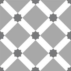 Grey Tiles RAK Ceramics Symphony Ornamental (EBDJ102) 20x20cm