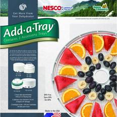 Food Dehydrators Nesco TR-2 Add-A-Tray for Dehydrators FD-1010/FD-1018P/FD-1020, Set