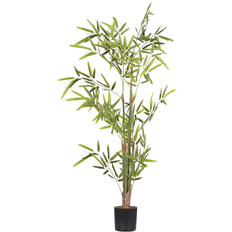 Noir Plantes Artificielles Beliani Fleur Bambou 100 cm Très Naturel et Décoratif Plante Artificielle