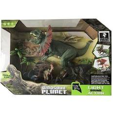 Spielsets Toymax Dinosaur Universe, legesæt m/ lys og lyd, dilophosaurus