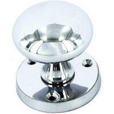 Securit Chrome Round Mortice Knobs