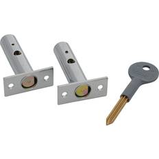 White Lock Accessories Yale Locks PM444 Door Security Bolts