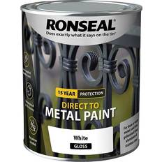 White gloss paint Ronseal Direct to Metal Paint Gloss White