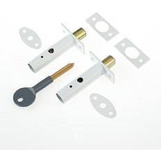 White Door Latches & Bolts Yale Locks PM444 Door Security Bolt