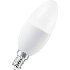 LEDVANCE 4058075778573 LED (RGB)-lamp EEK F (A G) E14 Lysform 4.9 W = 40 W Varm og kold hvid (Ø x H) 39 mm x 39 mm 1 stk