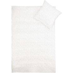Påslakan spjälsäng - 100x140 cm - 100% bomullssatin - Marble white