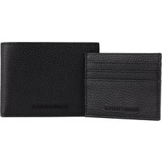 Emporio Armani Minimalist Pung med Logo og Kortlommer - Sort
