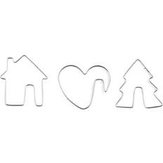 Set Utstickare Winteria Pepparkaksformar 3-pack Utstickare