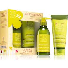 Grøn Gavesæt Little Green Little Green BABY Bathtime Bundle Box gift set for children 240 ml 180 ml