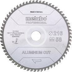 Tilbehør til elektroverktøy Metabo ALUMINIUM CUT PROFESSIONAL 628448000 Circular saw blade 305 x 30 x 2.2 mm Number of cogs: 84 1 pc(s)