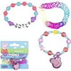 Peppa Pig Puppen & Puppenhäuser Peppa Pig Bracelet Set Bracelet for Kids 3 pc