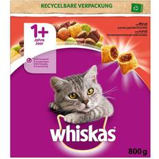 Whiskas Husdjur Whiskas 1+ Nötkött Ekonomipack: 2