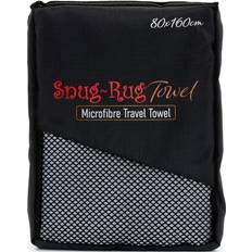 Snug Rug Boligtekstiler Snug Rug Mikrofiberhandduk, superabsorberande Badehåndklæde Grå