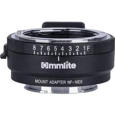 Commlite NF Lens for Nikon F/Sony E Adattatore per obiettivo