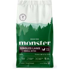 Monster singles lamb Monster Dog Grain Free Singles Lamb Small Bites