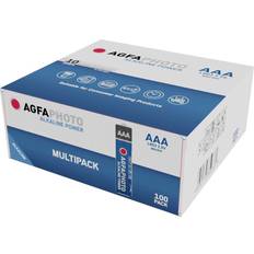 AgfaPhoto Batteri AAA (R03) Alkaliskt Power LR03 1.5 V 100 st