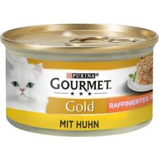 Gourmet Katte Kæledyr Gourmet Gold Raffineret Ragout, Kylling