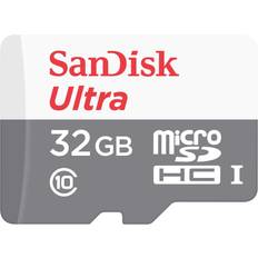 Sandisk ultra 32gb microsdhc minneskort SanDisk 32 GB Class 10 Ultra Android MicroSDHC Memory Card