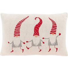 Complete Decoration Pillows Safavieh Elves Oblong Complete Decoration Pillows Red, White, Beige