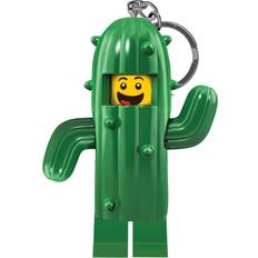 Lego nøglering LEGO Nøglering m. Lommelygte Cactus Boy - OneSize Nøglering