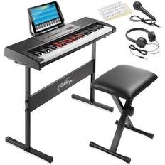 Keyboards Ashthorpe Portable Beginner Kit with Stand and Stool