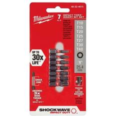 Milwaukee Shockwave 7-Pieces Bit Screwdriver