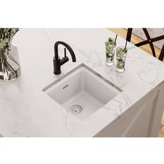 Kitchen Sinks Elkay ELG1616WH0 Quartz Classic 15-3/4" Single Bowl