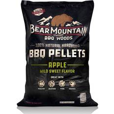 Bear Mountain Premium BBQ Woods Mountain BBQ Premium All Natural Hardwood Apple Smoker Pellets 40