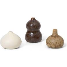 Grès Vases Ferm Living Komo Mini Vase 3.6cm 3pcs