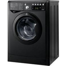 Indesit black washing machine Indesit Iwde7145KUk Black