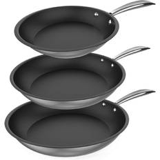 Konepesunkestävä Keittovälinesetit Cecotec Polka Classy Frying Pan Set Ø 20 cm Ø 24 cm Ø 28 cm