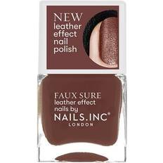 Brown Nail Polishes Nails Inc Nails.Inc Faux Sure - Under The Leather