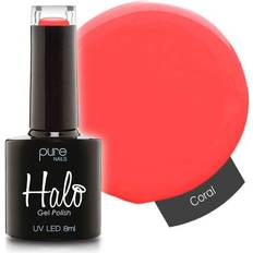 Halo by Pure Nails Gel Nail Polish Coral 8ml