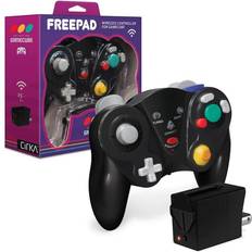 CIRKA FreePad Wireless Controller for GameCube (Black)