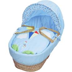 Blue Bassinetts Kid's Room Kinder Valley Kite Palm Moses Basket 18.1x33.1"