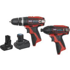 Power tool set Sealey SV12 Series 2 x 12V Cordless Power Tool Combo Kit