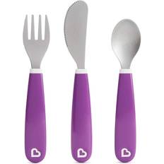Munchkin Børnebestik Munchkin Bestiksæt Splash Cutlery Lavendel 18m+