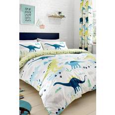 Bedlam 'Dino' Jurassic Glow the Dark Fun Kids Duvet Cover Set