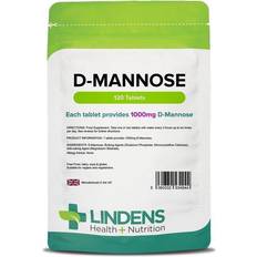 Lindens Health + Nutrition D-Mannose 1000mg 120