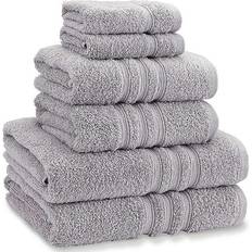 Cotton Guest Towels Catherine Lansfield Zero Twist Guest Towel Silver, Grey (30x30cm)