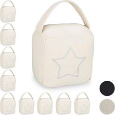 Relaxdays Set of 10 Doorstops, Stop Vintage Lagertür (x)