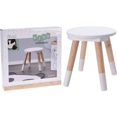 Tabourets Tabouret Enfant 24x24 cm Blanc H&S Collection